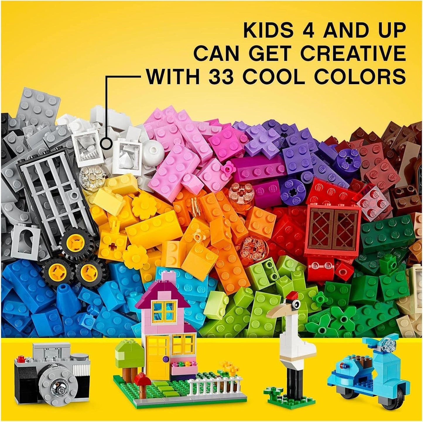 LEGO Classic 10699 Large Creative Brick Storage Box Building Bricks Set DEMO