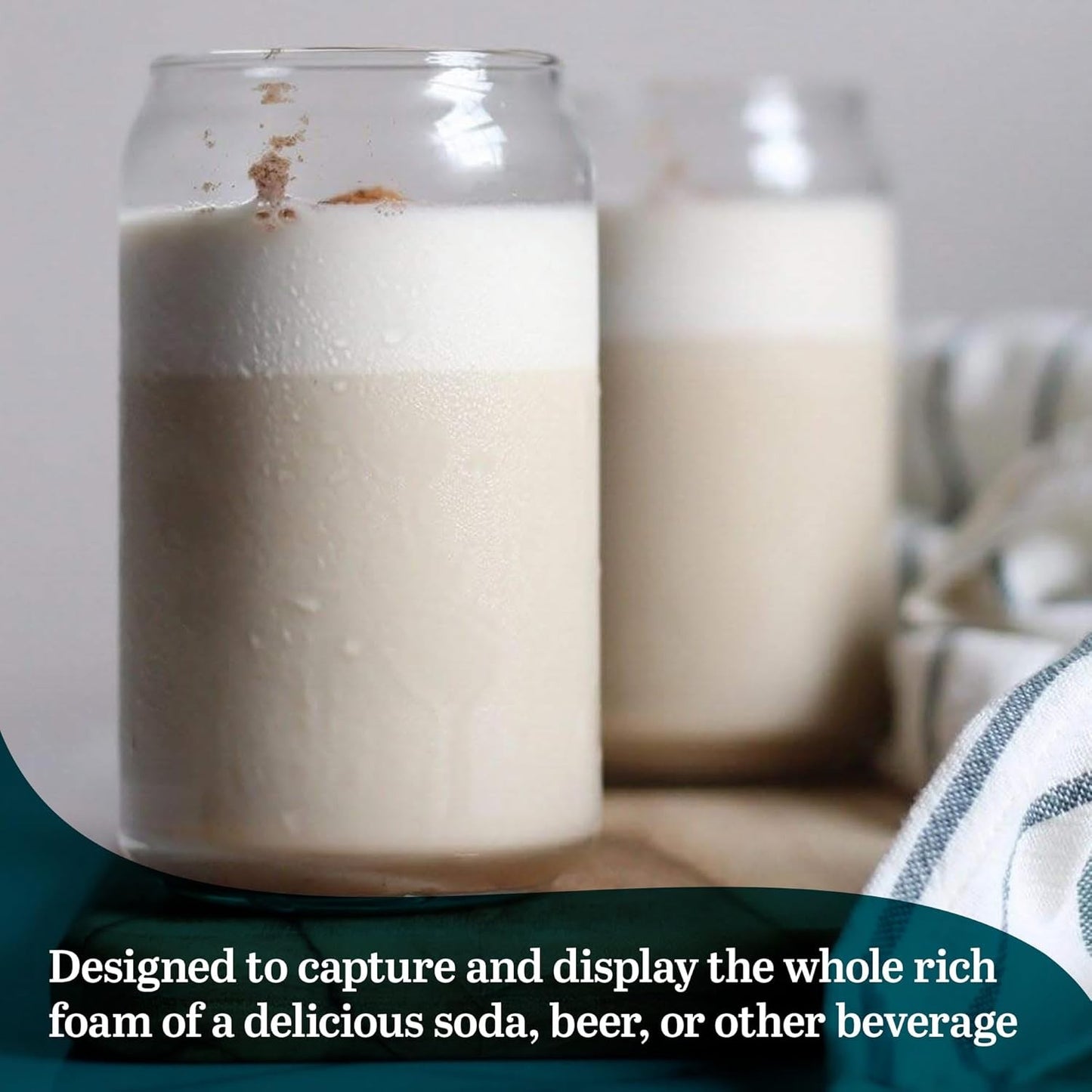 Libbey Classic 16-Ounce Tumbler Glasses Set of 4 Clear Drinkware