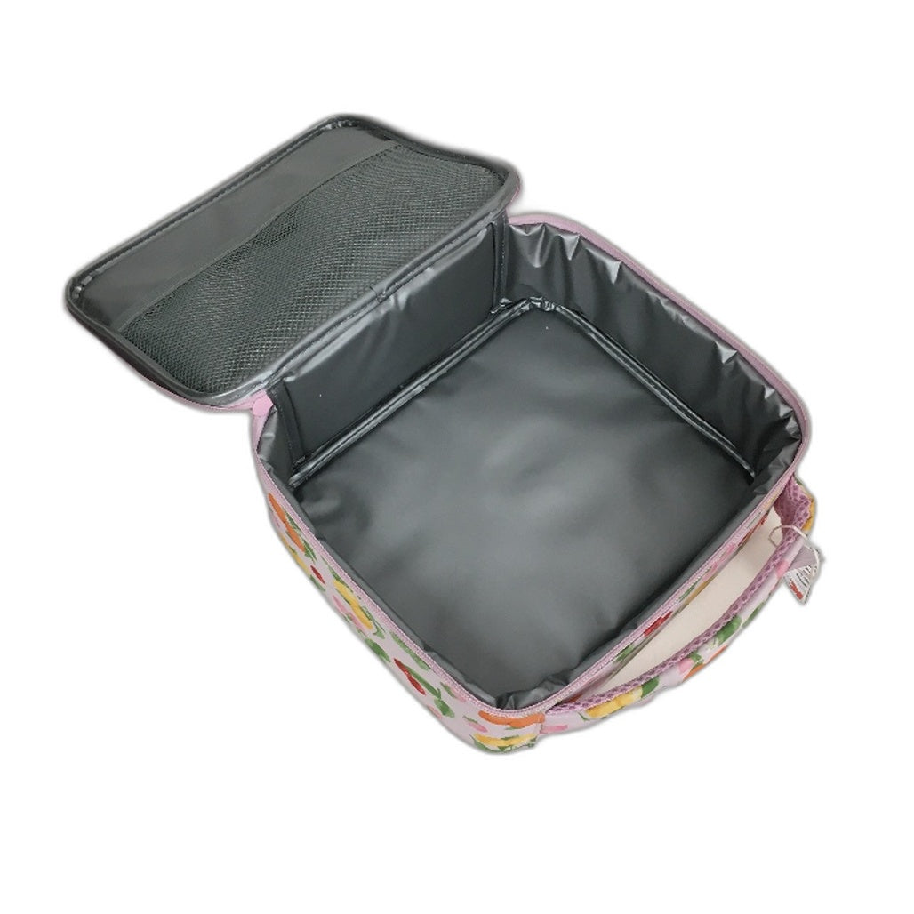 Fruit Salad Themed Drink Bottle, Lunch Bag, Ceramic Mug & 3 Tea Towel Set NEW