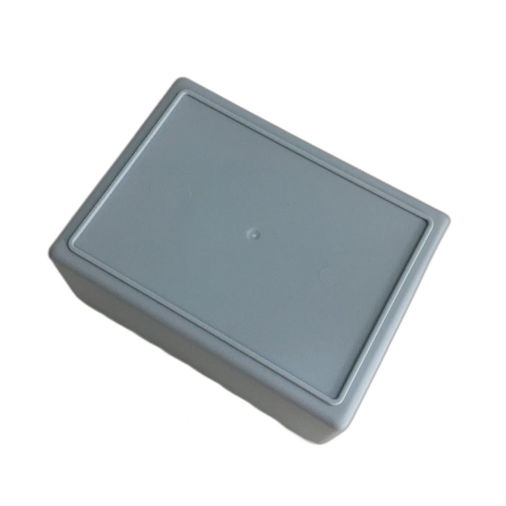 Pink & Blue 4 Bathroom Bedroom Canisters & 6 Piece Plastic Caddy Tray Set NEW