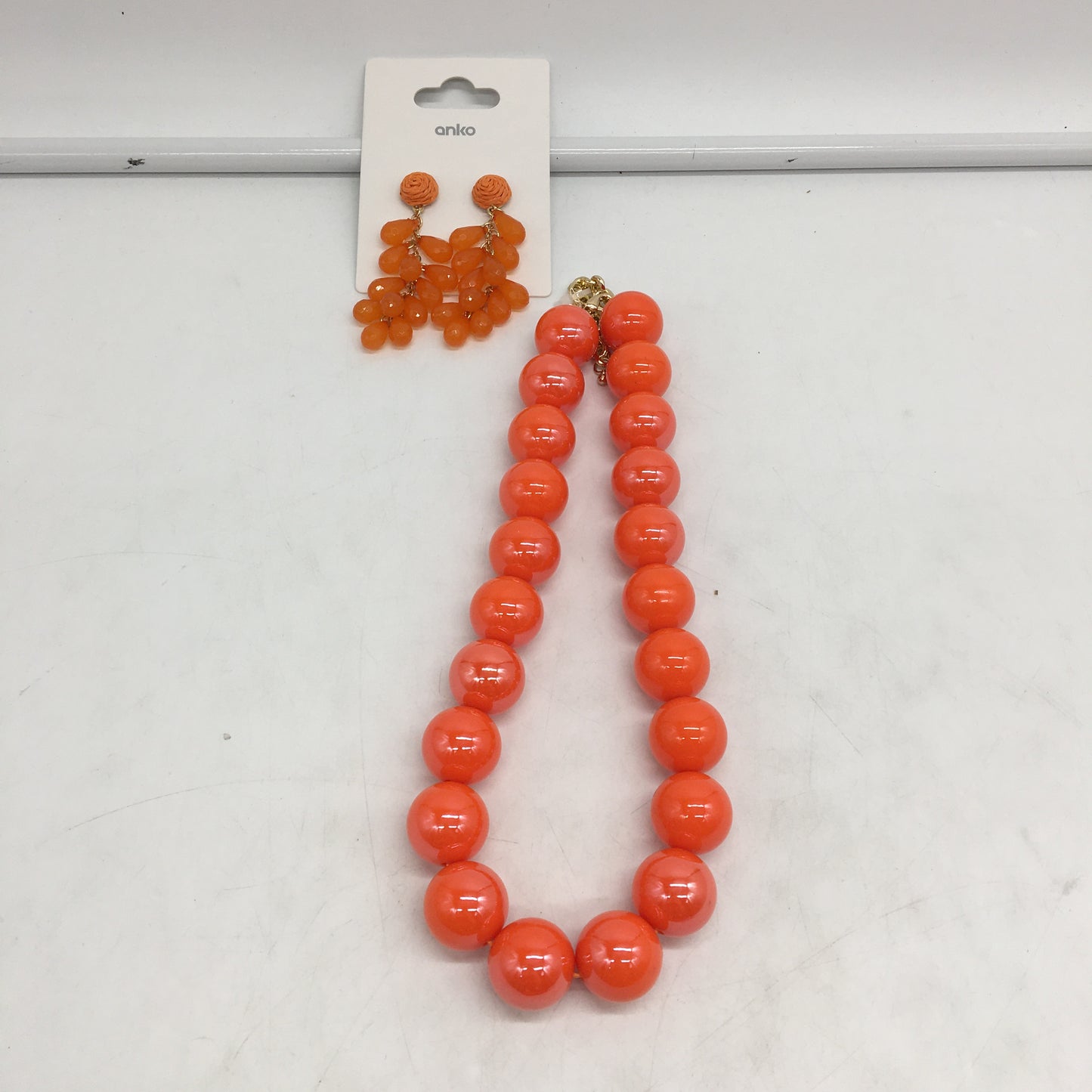 BULK PACK 10 Piece Orange Red Tone Themed Assorted Fashion Jewellery Pack NEW