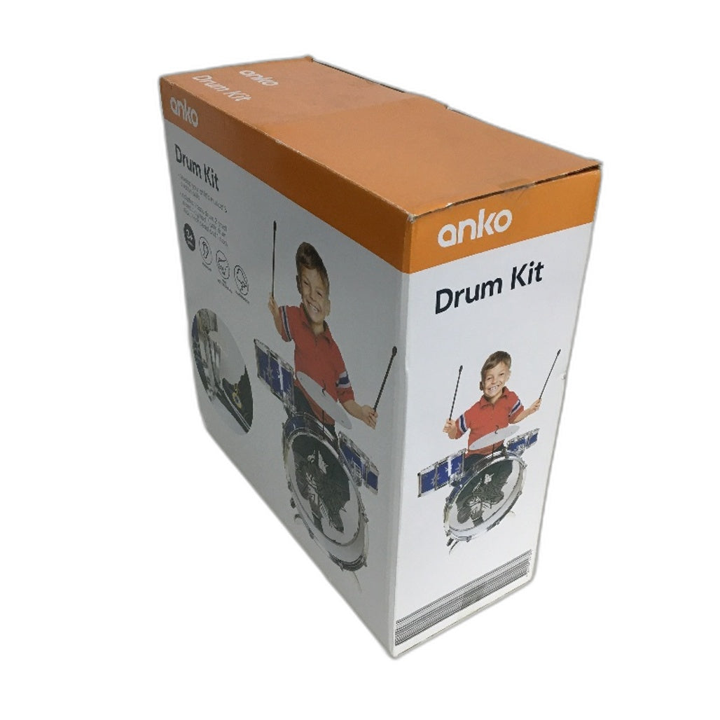 Musical & Creative Skill Development 'My First' Play Drum Kit Ages 3+ NEW
