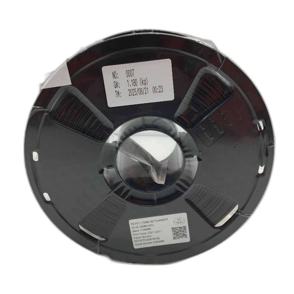 CC3D 1.75mm Black Plus 325M 1KG PETG 3D Printer Filament NEW