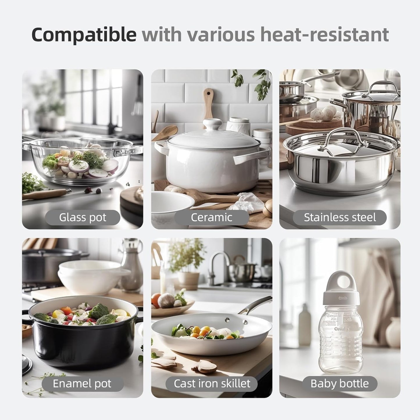 PAYISHO Electric Server Warming Tray with 9 Temperature Settings for Parties