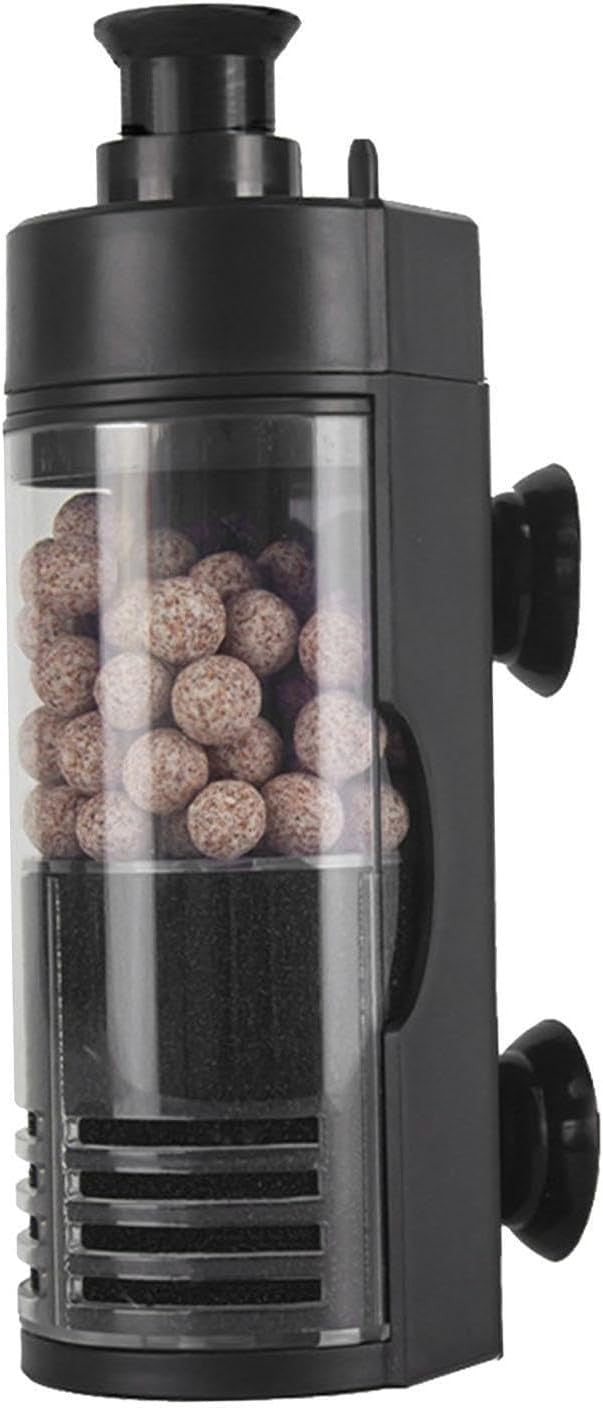 Hanging Internal Fish Tank Filter GY-9-L Black Submersible Oxygen Pump 5W NEW