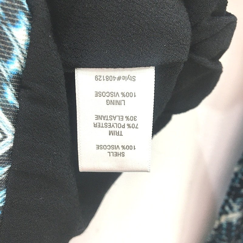 Witchery Teal & Black Zip Up LightweightElastic Waisted Jacket Ladies Size 8