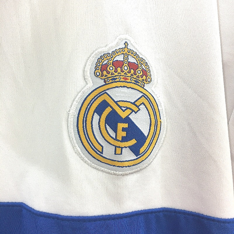 Adidas Real Madrid Football Club Lightweight Zip Up Jumper Mens Size Medium