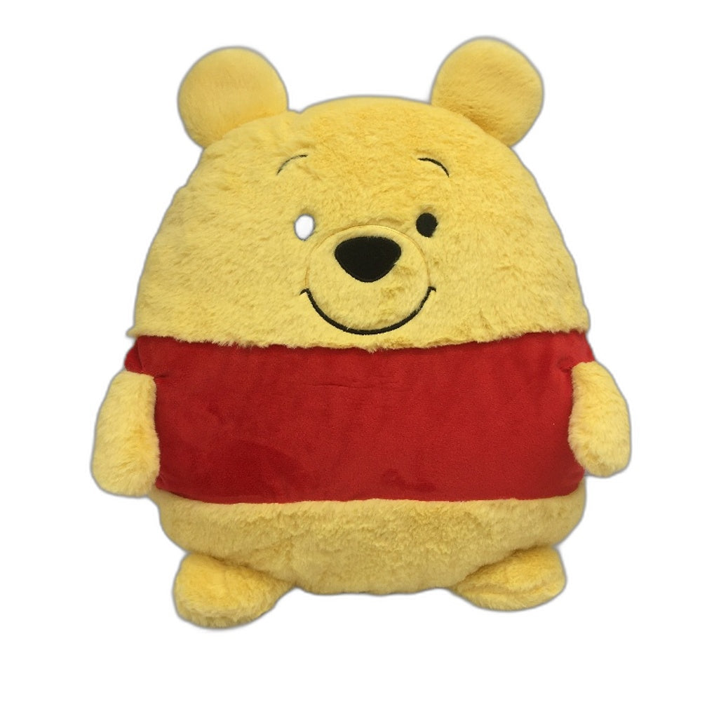 Disney Winnie The Pooh Yellow Bear Super Soft Plush Hand Warmer Pillow 37cm NEW