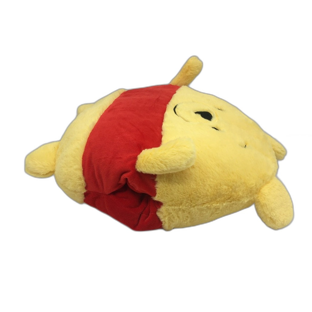 Disney Winnie The Pooh Yellow Bear Super Soft Plush Hand Warmer Pillow 37cm NEW