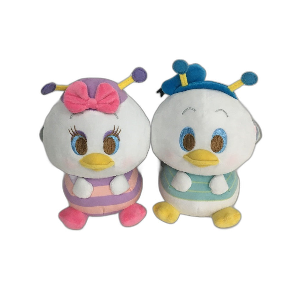 Disney Mickey Minnie Donald & Daisy Duck Butterfly Set Of 4 Plush Soft Toys NEW