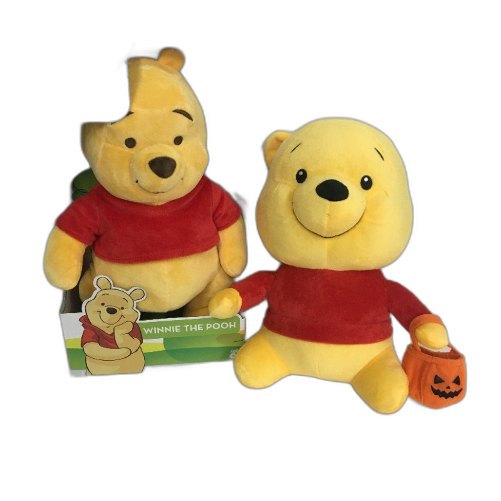Disney Winnie The Pooh 4 Pack Pooh Bear Stuffed Toys Varios Sizes & Styles NEW