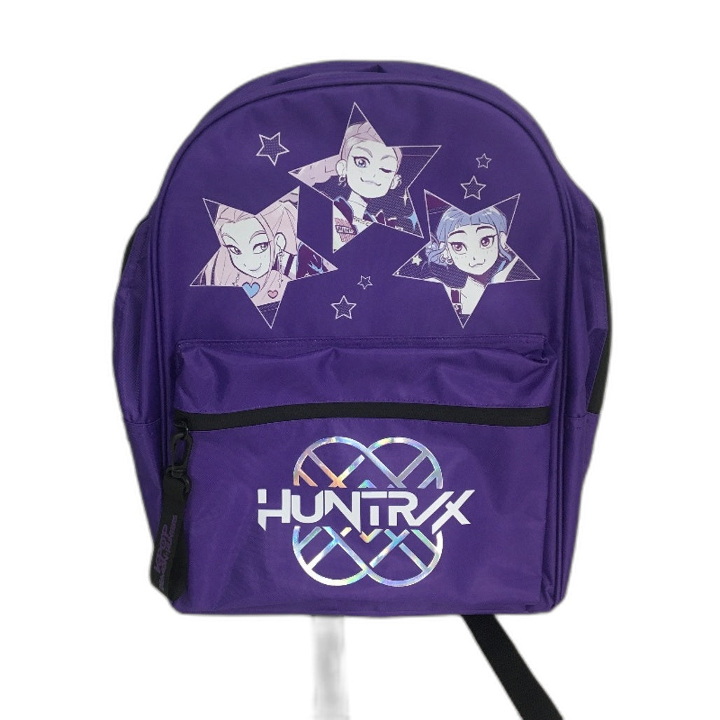 Netflix KPop Demon Hunters Huntrix Purple Backpack 40cm & Saja Boys Tote NEW