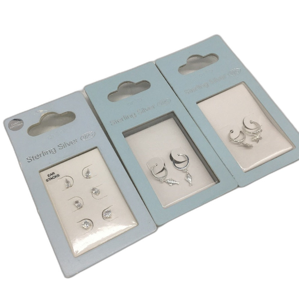 Sterling Silver & Stainless Steel Gold Plated Mixed Jewellery Pack NEW