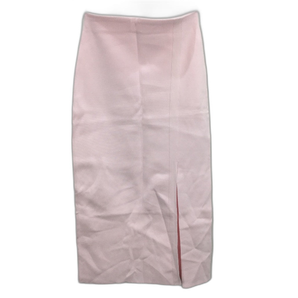 Portmans Giselle Milano Ice Pink High Waisted Split Skirt - Ladies Size Small - NEW