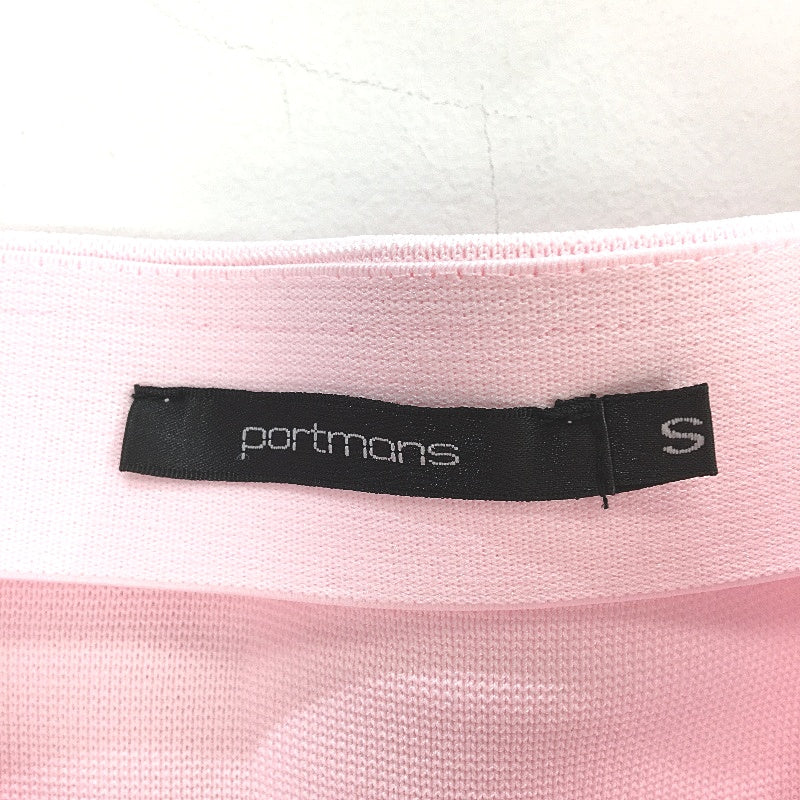 Portmans Giselle Milano Ice Pink High Waisted Split Skirt - Ladies Size Small - NEW