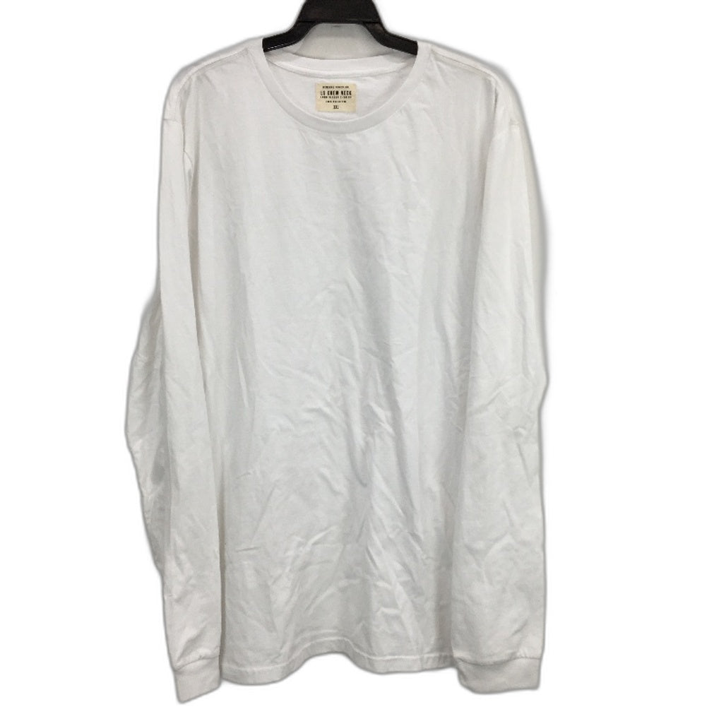 General Pants Co Cotton Original Long Sleeve White T-Shirt Men Size XXL NEW