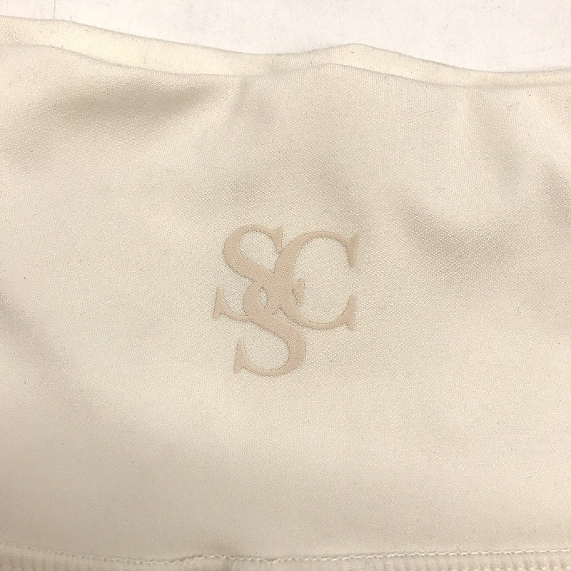 Subtitled Sports Club White Strechy Short Leggings Hot Shorts Women Size L NEW