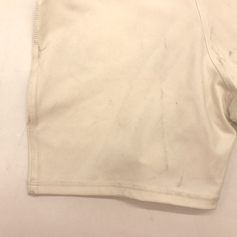 Subtitled Sports Club White Strechy Short Leggings Hot Shorts Women Size L NEW