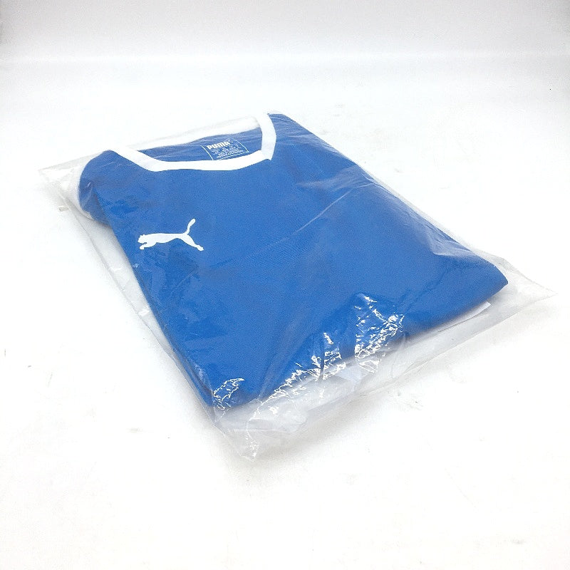 Puma Male Blue & White Liga Jersey Sports Athletics Training Top  Size Small NEW