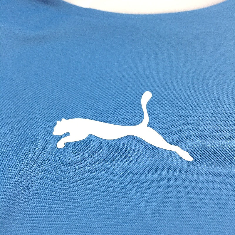 Puma Male Light Blue & White Liga Jersey Training Top With Drycell Size XL NEW