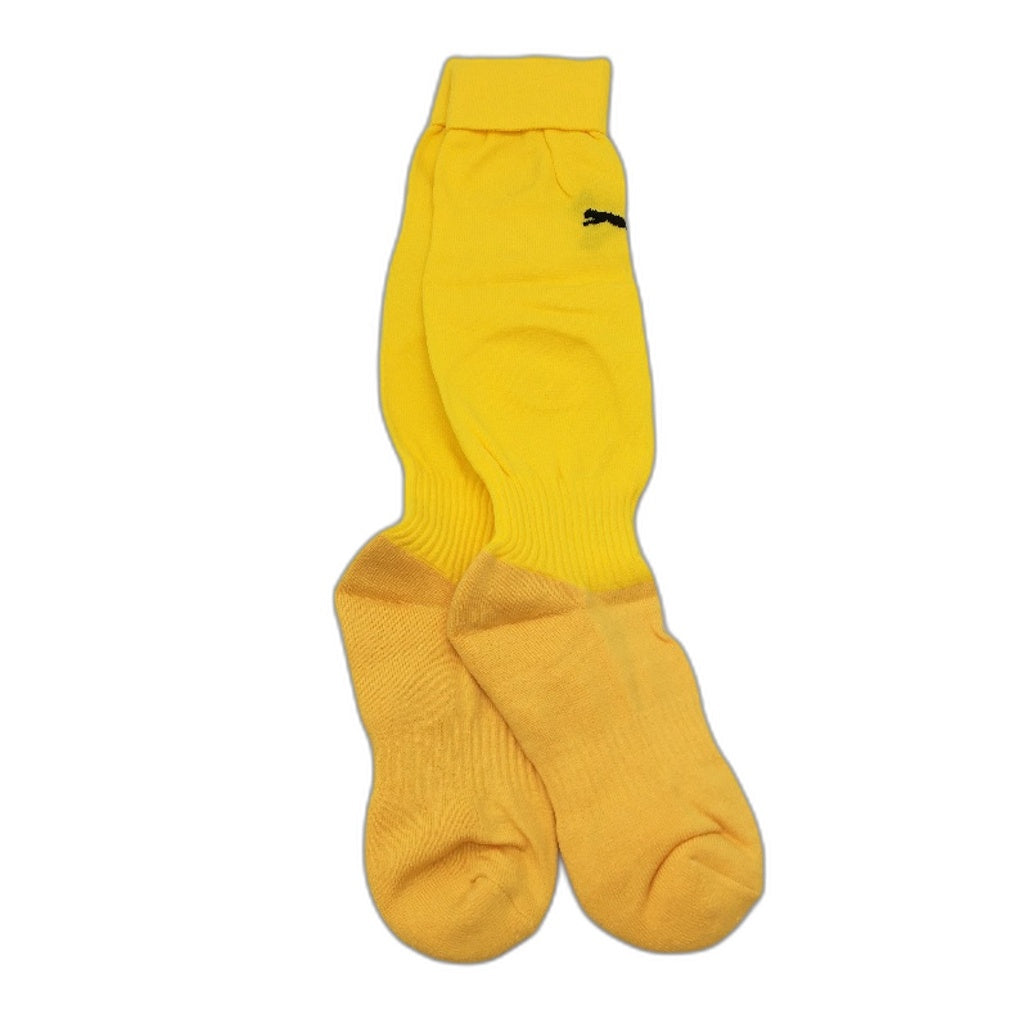Puma 2 Piece Yellow Football & Soccer High Socks Size 1 NEW