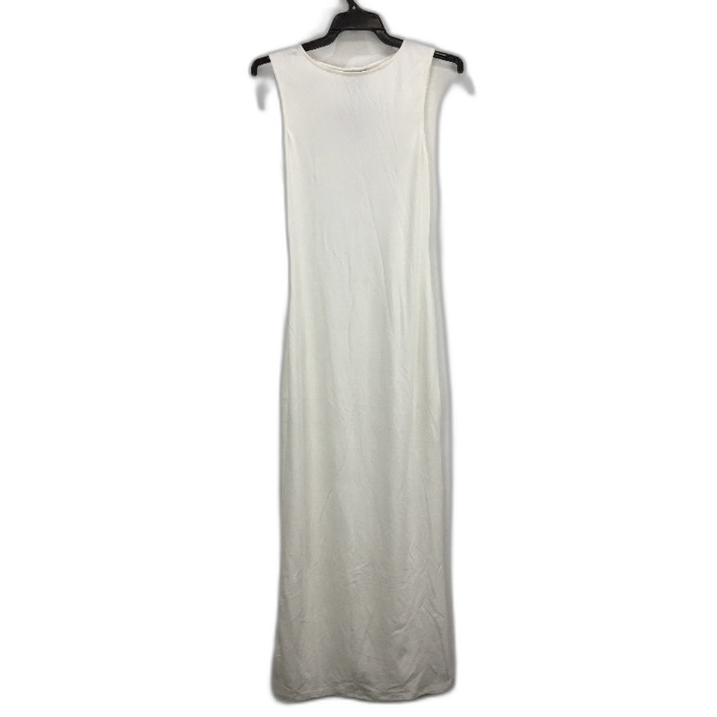 Alice In The Eve White Dahlia Cut Out Maxi Dress Sleeveless Womens Size S NEW