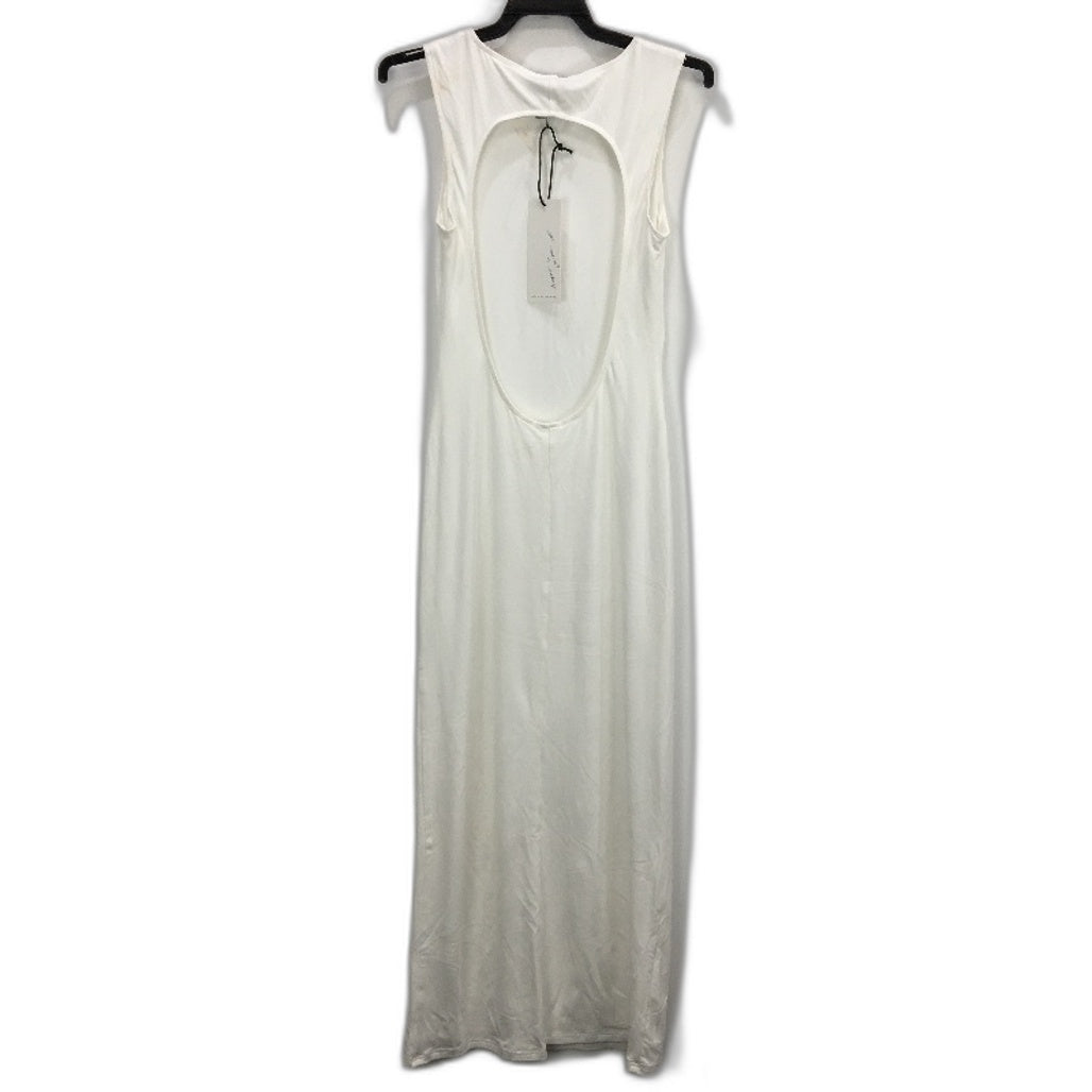 Alice In The Eve White Dahlia Cut Out Maxi Dress Sleeveless Womens Size S NEW