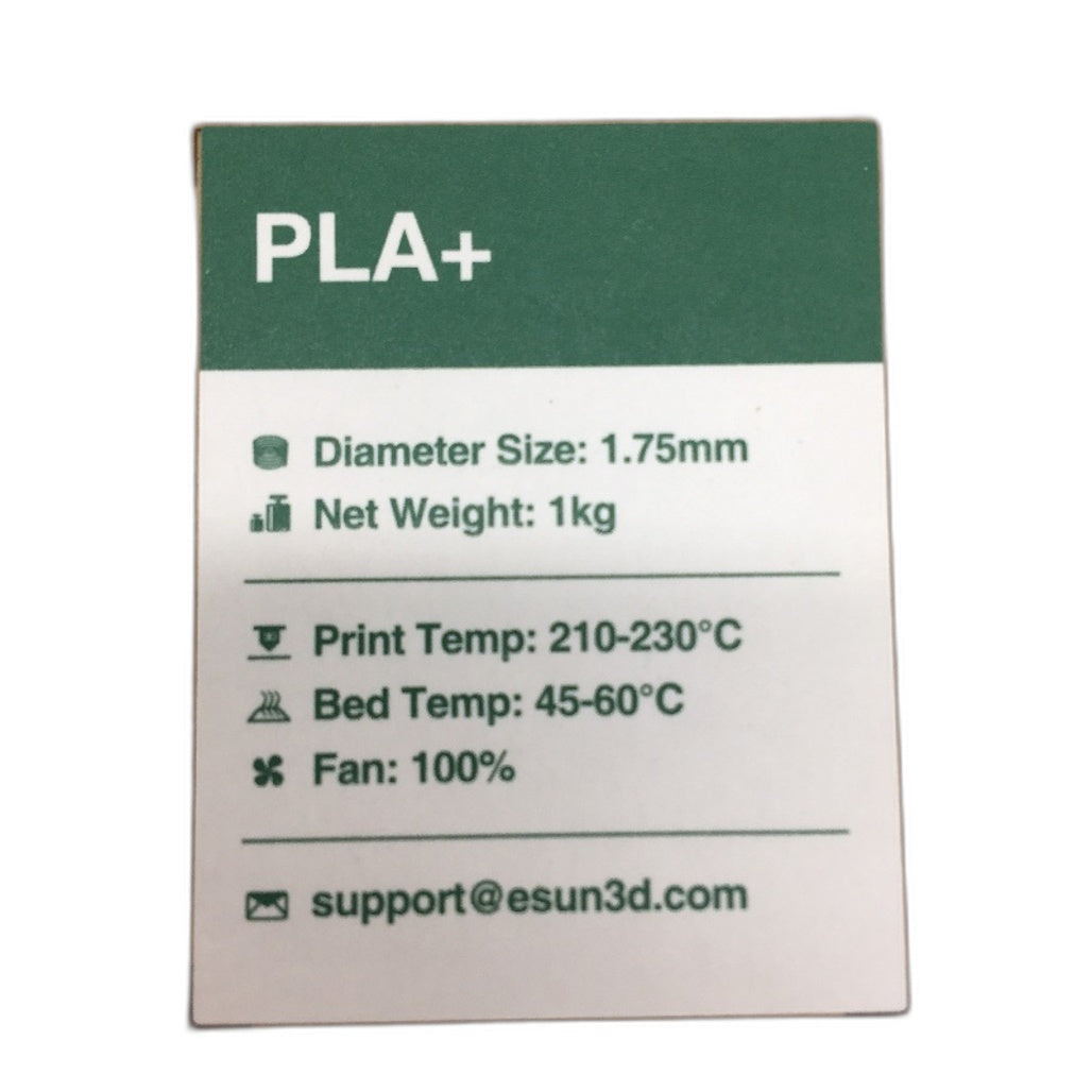 eSUN 3D Printer Filament Black 1.75mm Diameter NEW