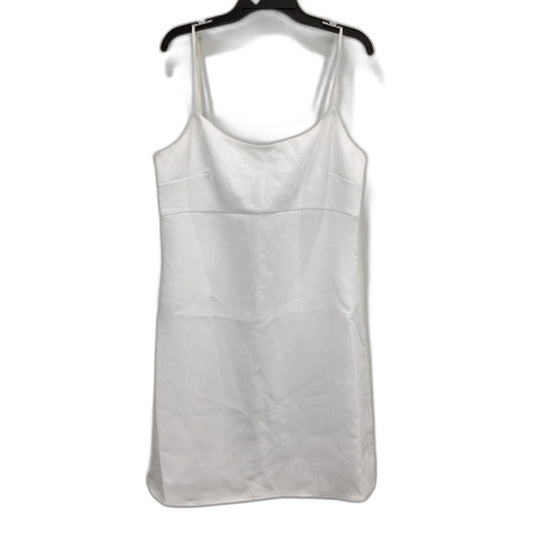 Dotti Tashi A-Line Fitted Bodice White Mini Dress Ladies Size AU 12 NEW