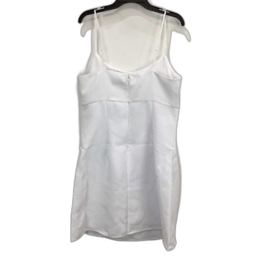 Dotti Tashi A-Line Fitted Bodice White Mini Dress Ladies Size AU 12 NEW