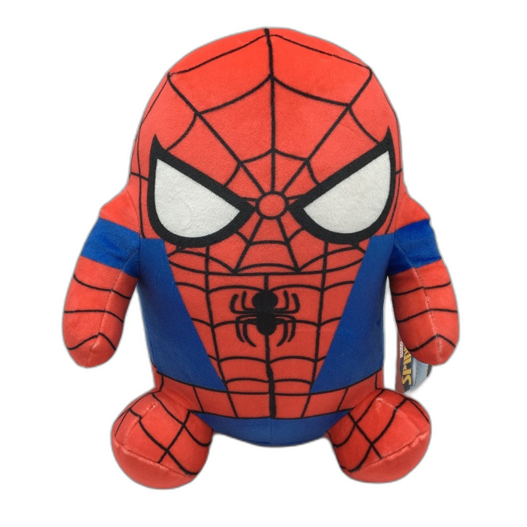 Marvel Spiderman Soft Squishy Toy & Kids Re & Blue Sandals Size 8 NEW