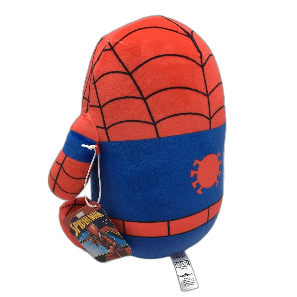 Marvel Spiderman Soft Squishy Toy & Kids Re & Blue Sandals Size 8 NEW