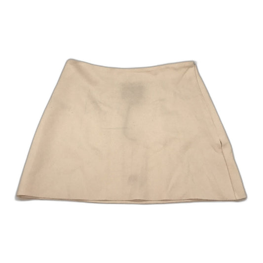 Alice In The Eve 'Tasha Clean' White Zipper Mini Skirt Women Size XS NEW