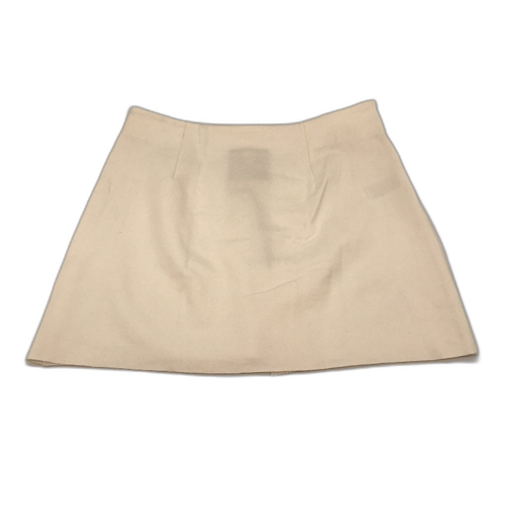 Alice In The Eve 'Tasha Clean' White Zipper Mini Skirt Women Size XS NEW