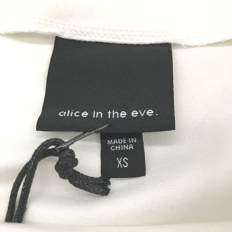 Alice In The Eve 'Tasha Clean' White Zipper Mini Skirt Women Size XS NEW