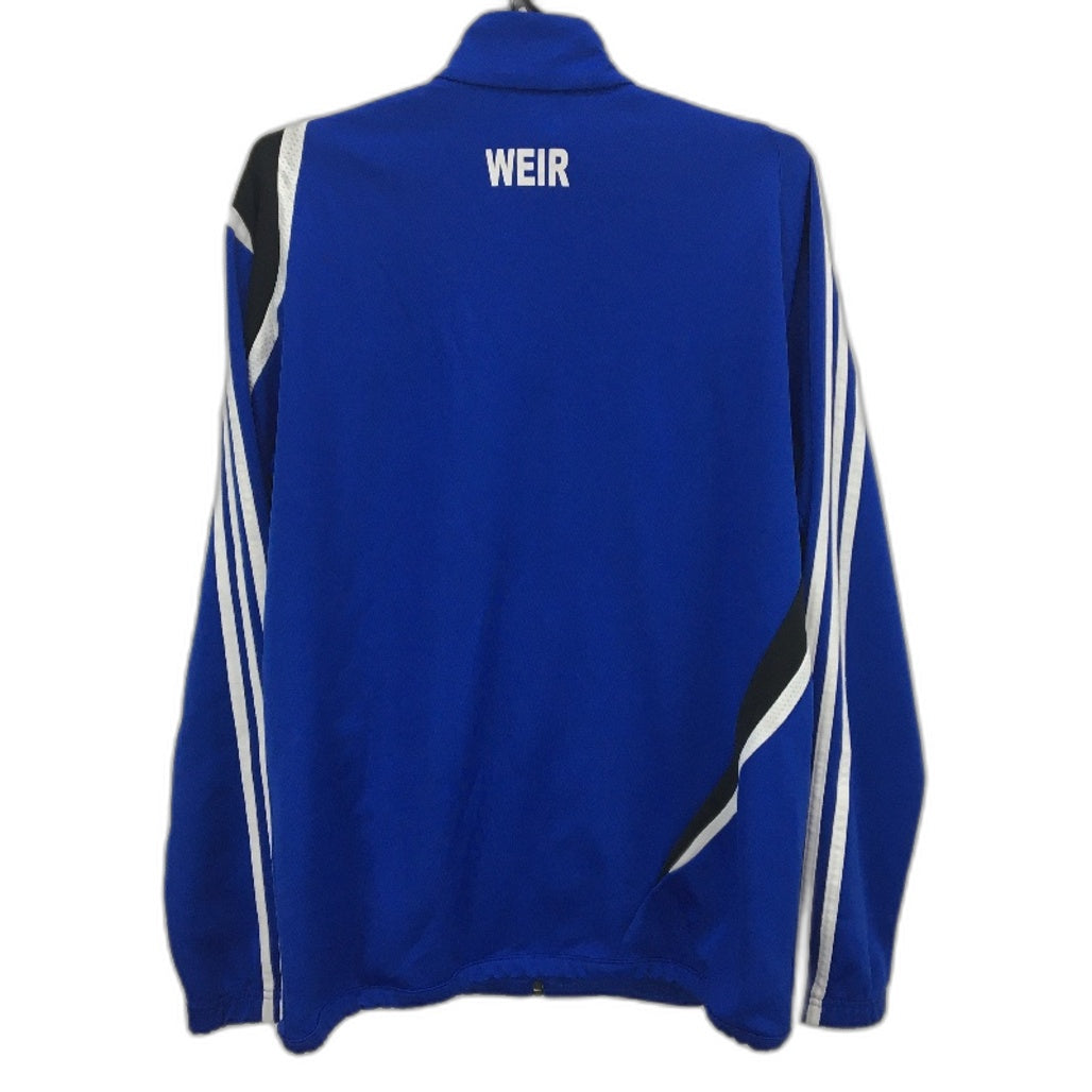 Adidas Coquitlam Metro Ford Soccer Club Blue Zip Jacket Junior 15 to 16y Size XL