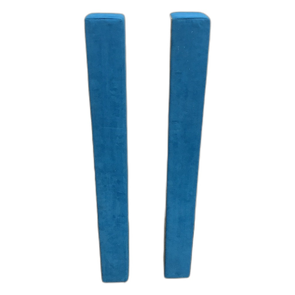 2 Piece Set Blue Gym Balance Beam Soft 120x12x12cm NEW