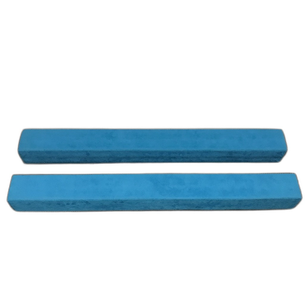 2 Piece Set Blue Gym Balance Beam Soft 120x12x12cm NEW