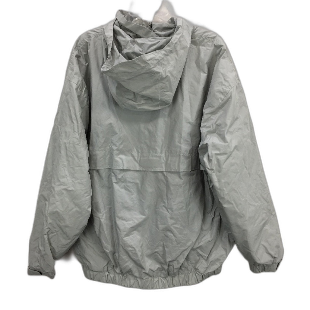 Spencer Project Grey Zip Up Hooded Tribeca Jacket Mens M NEW