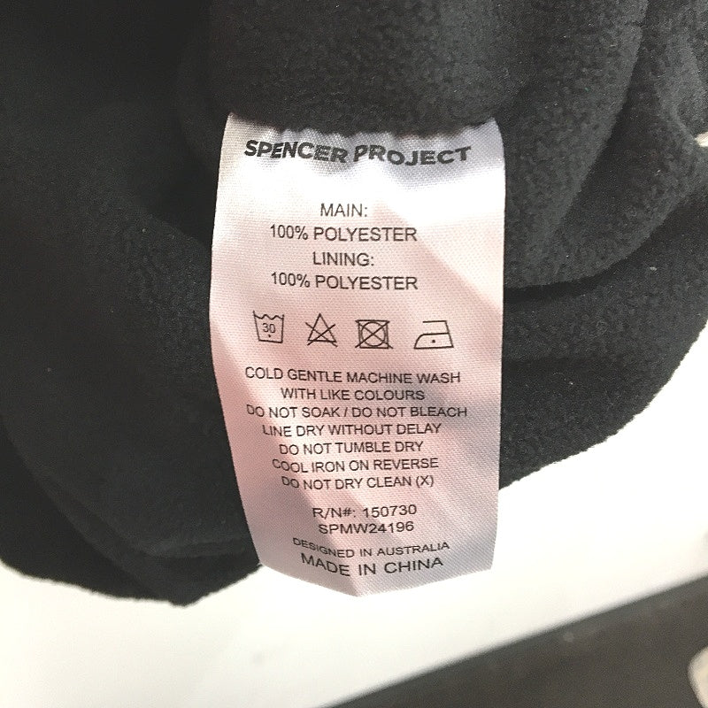 Spencer Project Grey Zip Up Hooded Tribeca Jacket Mens M NEW