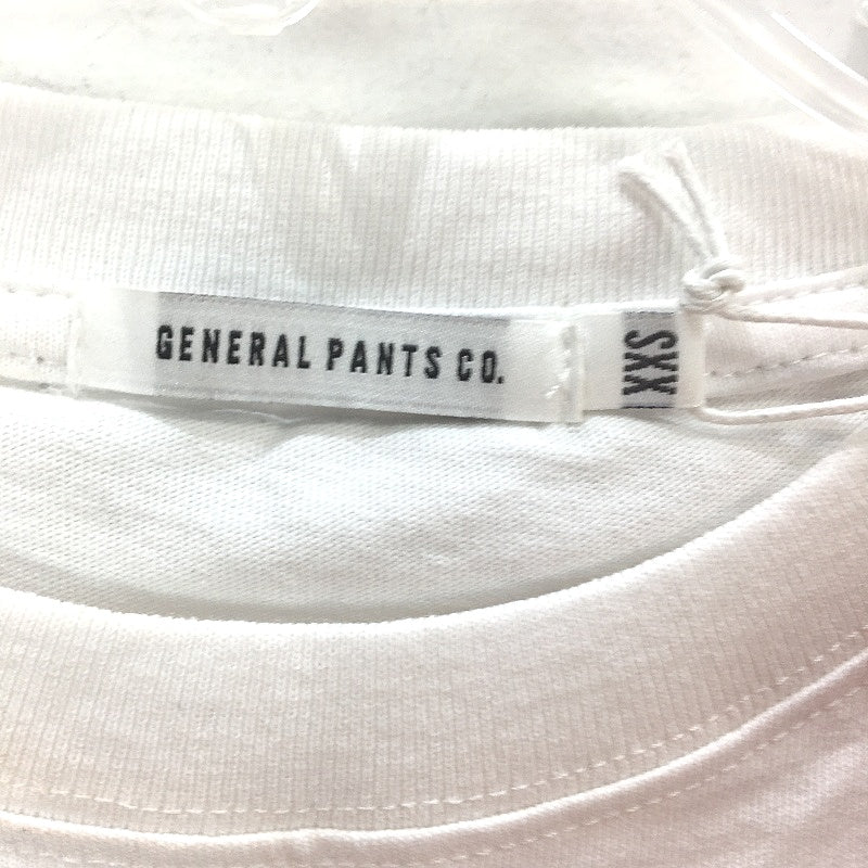General Pants Cotton White Oversized Basic Crew Neck Tee Mens XXS NEW