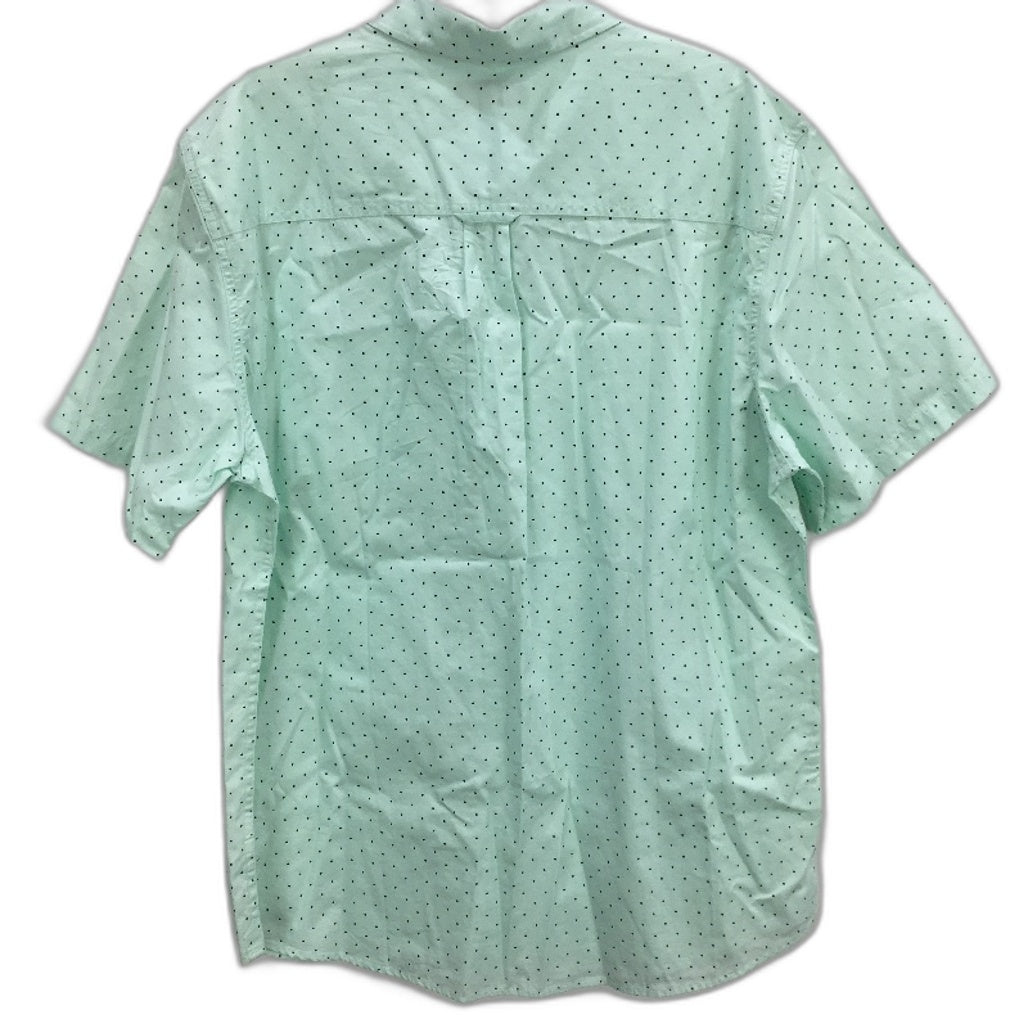 Jeanswest Mercer SS 100% Cotton Dotted Mint Green Shirt Mens Size XL NEW
