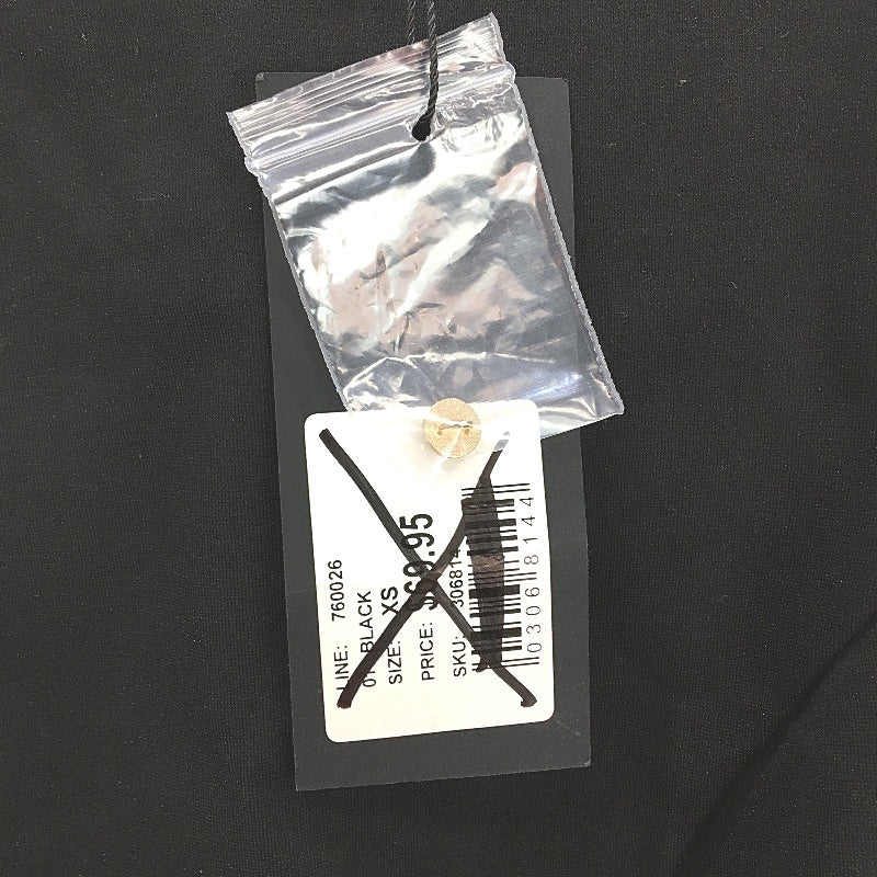 Portmans Black Crew Puff Short Sleeve Top Ladies Size XS NEW