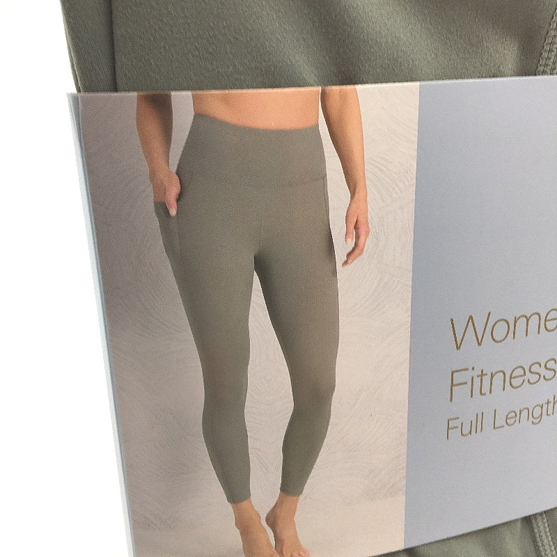 Crane Performance Light Green Full Length Fitness Tights Ladies Size XS NEW