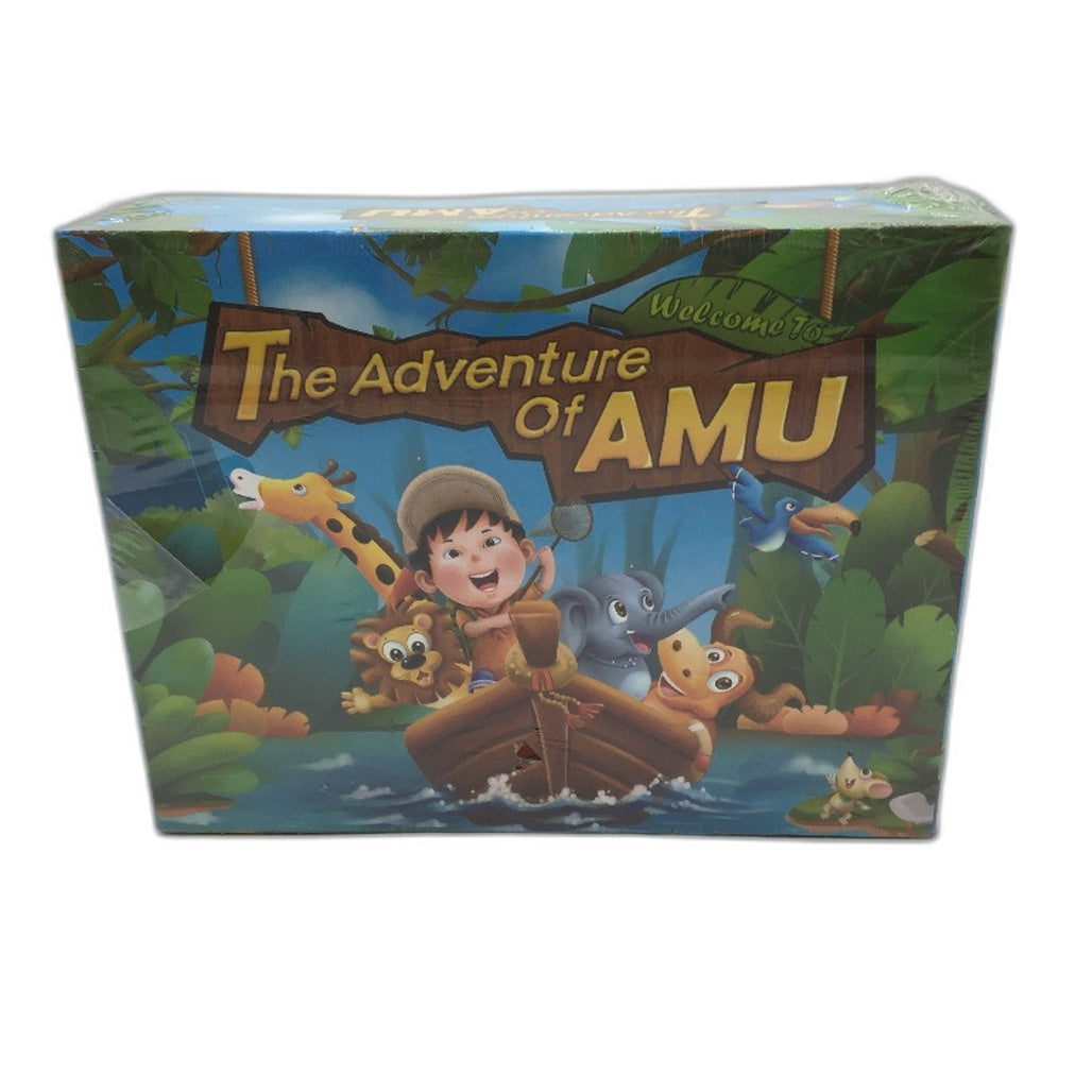 The Adventures of A Mu: Jungle AR Educational Card Game for Kids - Multicolored NEW