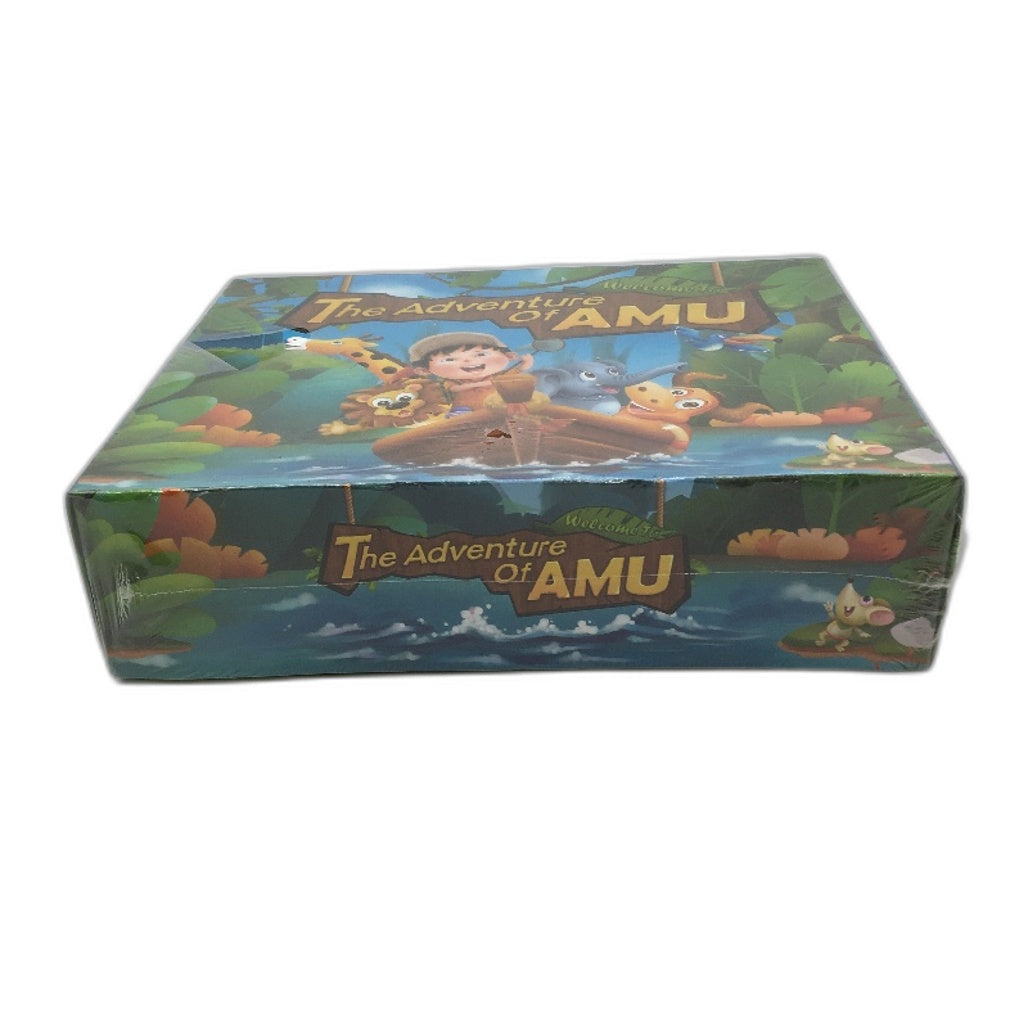 The Adventures of A Mu: Jungle AR Educational Card Game for Kids - Multicolored NEW