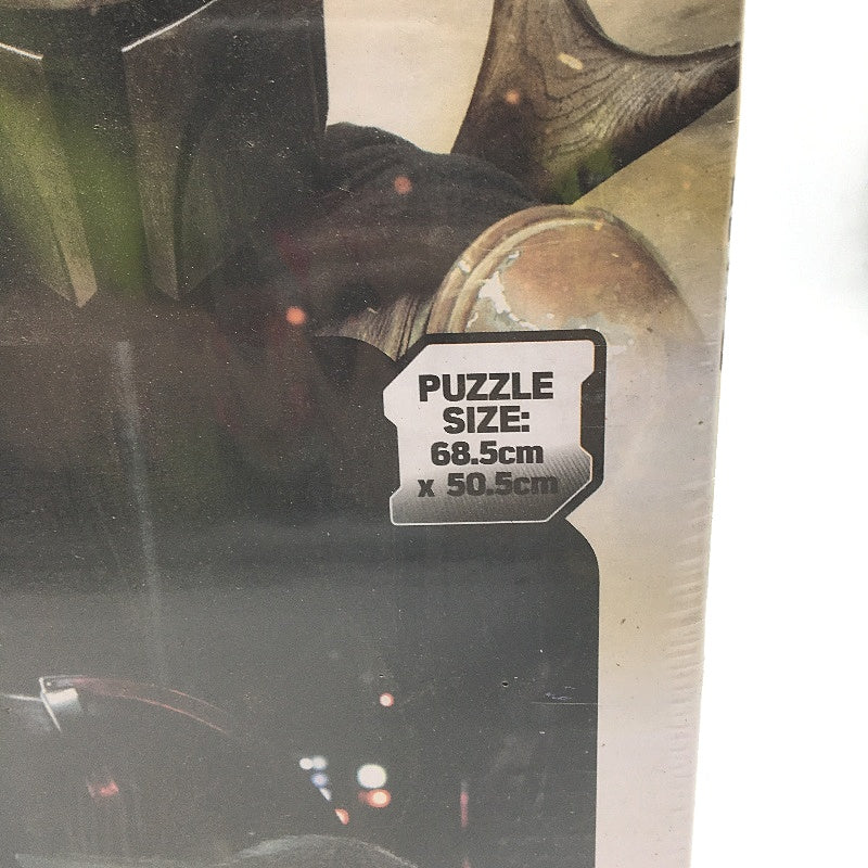 Star Wars The Mandalorian & Grogu 1000-Piece Jigsaw Puzzle, 68.5x50.5cm, Multicolored NEW
