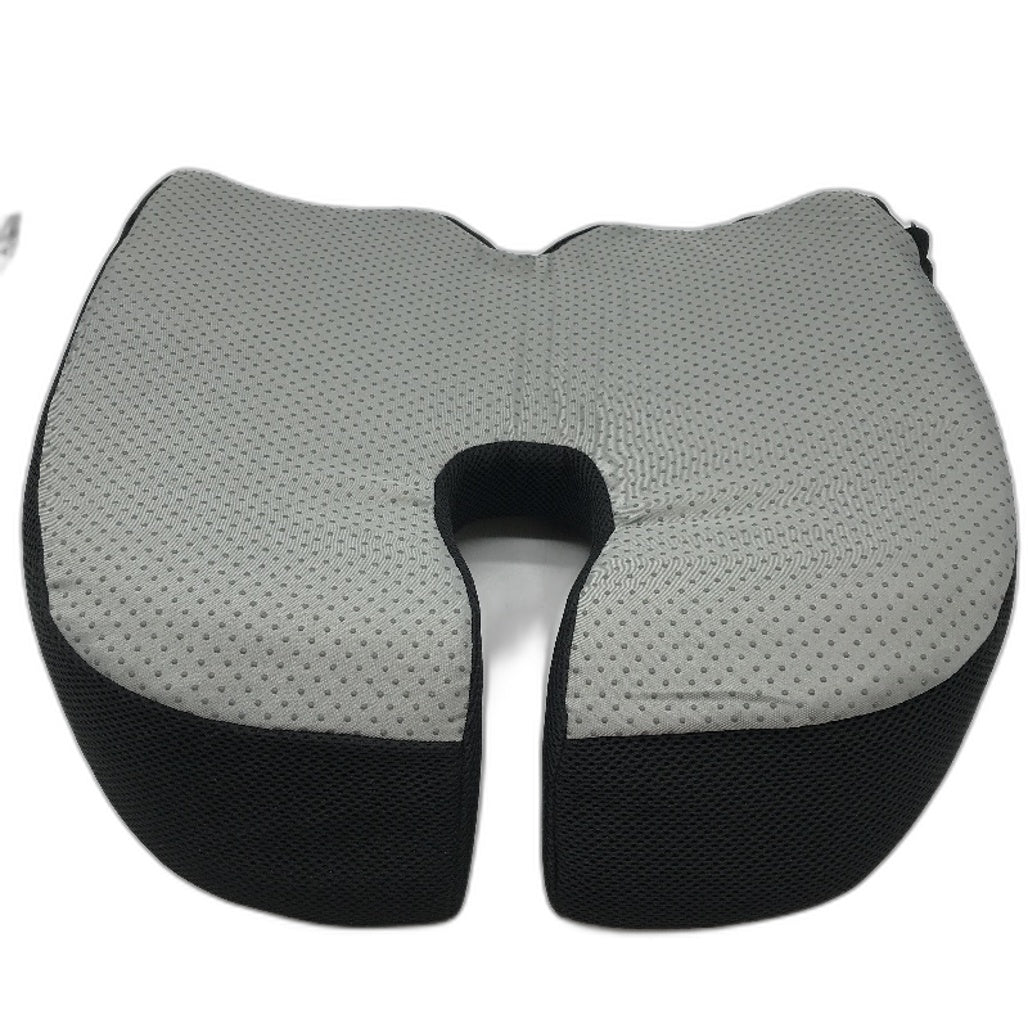 A-PCE XL Ergonomic Black Memory Foam Seat Cushion Sciatica & Pain Relief NEW