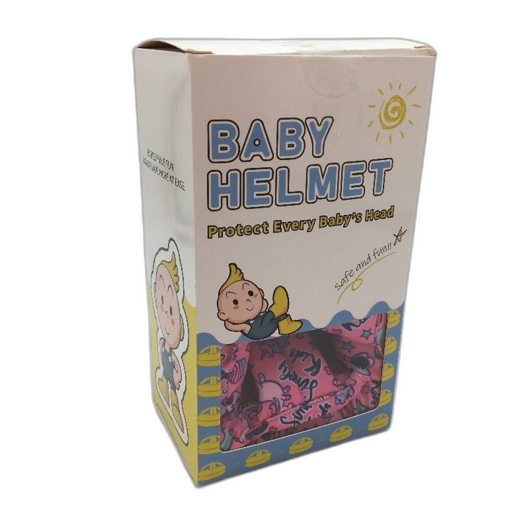 Simply Kids Soft Foam Cushion Baby Helmet Unicorn Pink Safety Headguard NEW