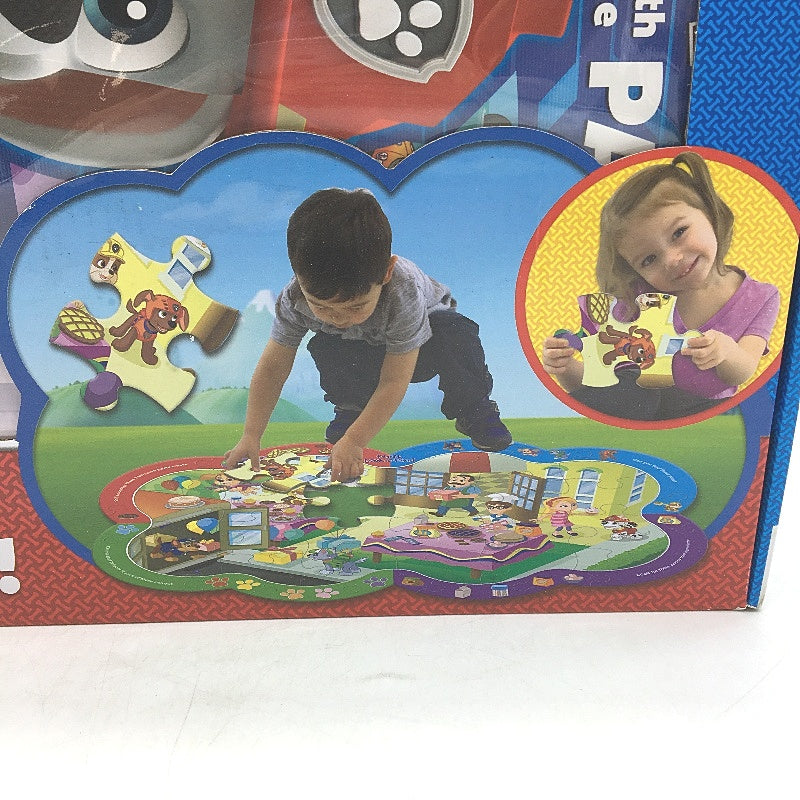 Nickelodeon Paw Patrol 40 Piece Look & Find Book and Giant Puzzle NEW